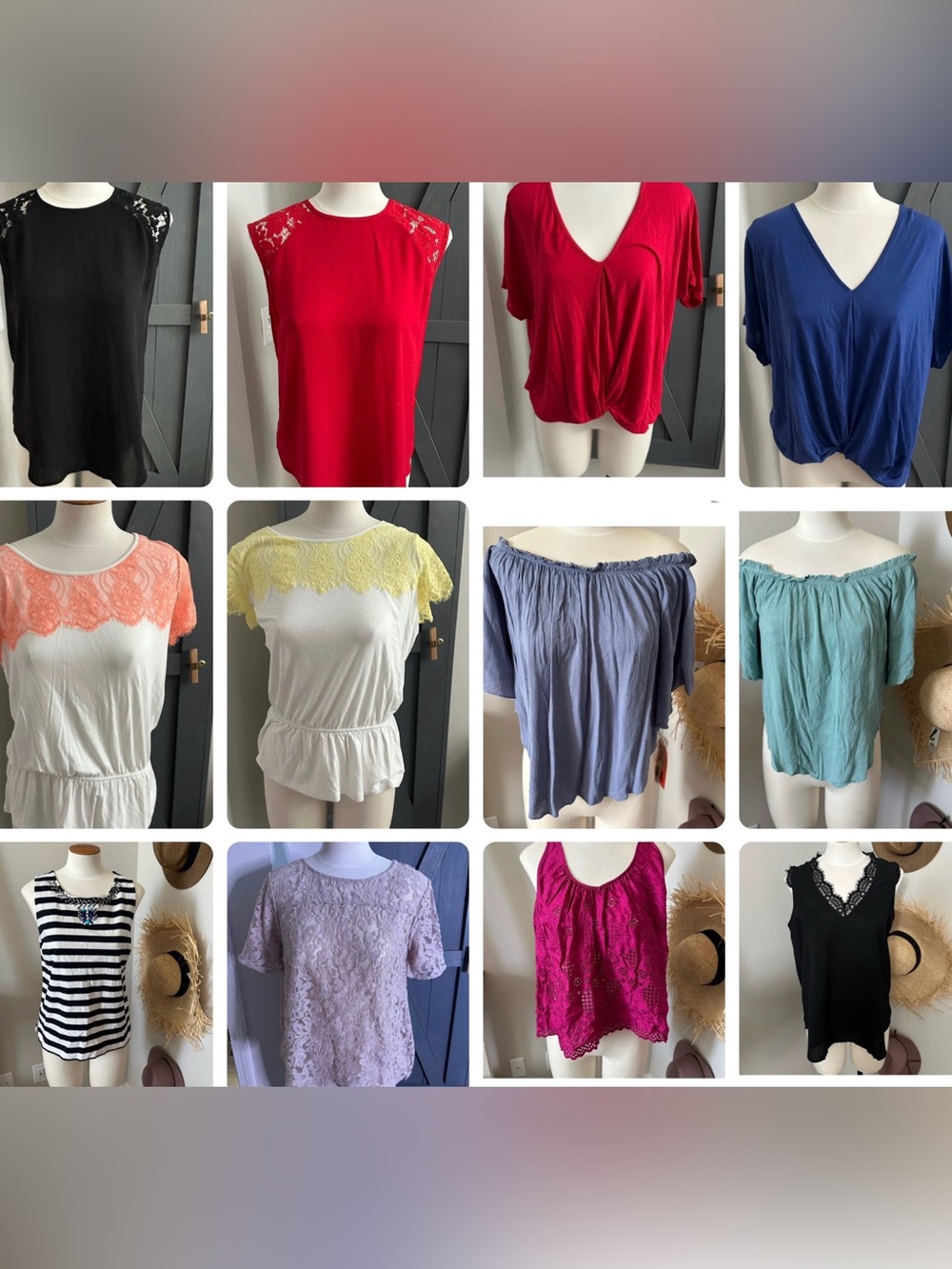 Bundle of 12 Women’s Tops